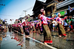 Songkran in Chiangmai 